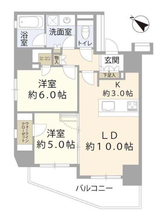 シェフルール文京茗荷谷の間取り