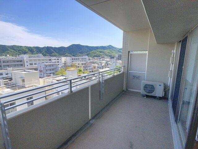 サーパス桟橋通二丁目（６０５）のバルコニー|2026年4月撮影※現況を優先い… 