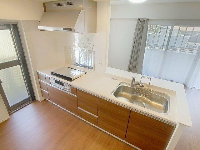 サーパス桟橋通二丁目（６０５）のキッチン|2026年4月撮影※現況を優先い… 
