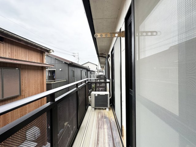 フォブール深田のバルコニー