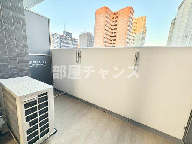 プレサンス名古屋ルクソリアのバルコニー