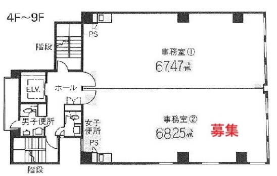 烏丸小泉ビルの間取り
