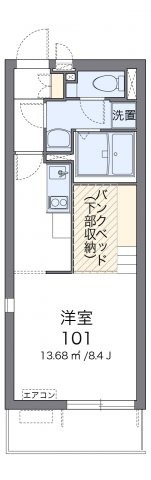 ミランダアイリスの間取り|画像2