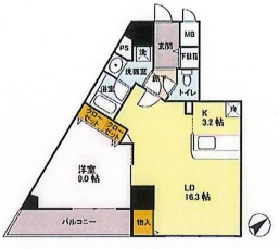 フォレンツタワー文京千石の間取り