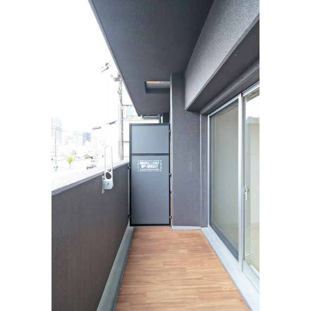 アドバンス上町台シュタットのバルコニー
