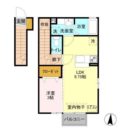 メルヴェーユの間取り