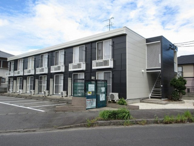 【外観】 | レオパレス藍 | 外壁塗装完了・工事完了日：2023/8/25