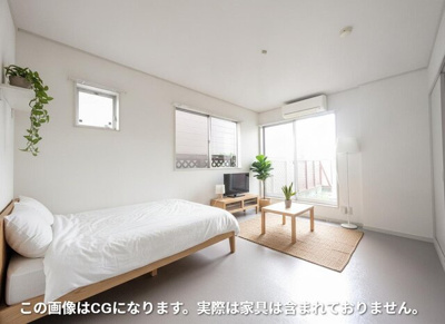 洋室です♪※この画像はＣＧです。実際は家具は含まれておりません。