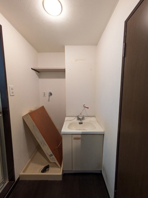 クリーニング中の居室となります。