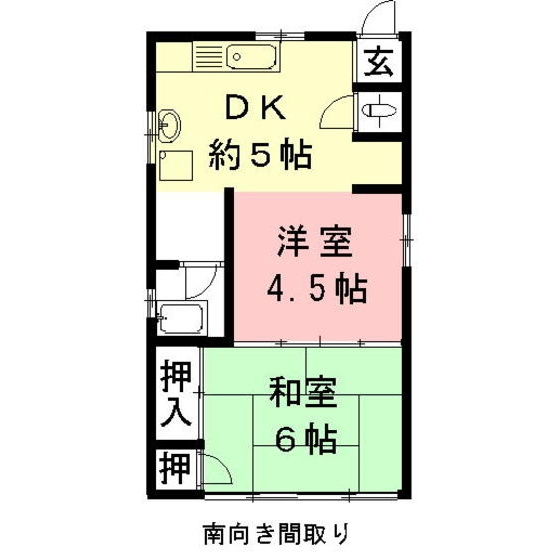 華陽ビルの間取り