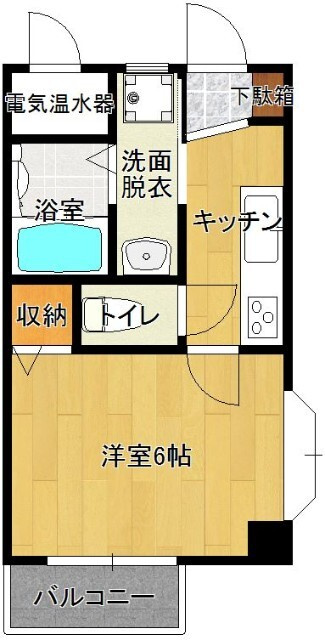 ラクシュリー木場田の間取り