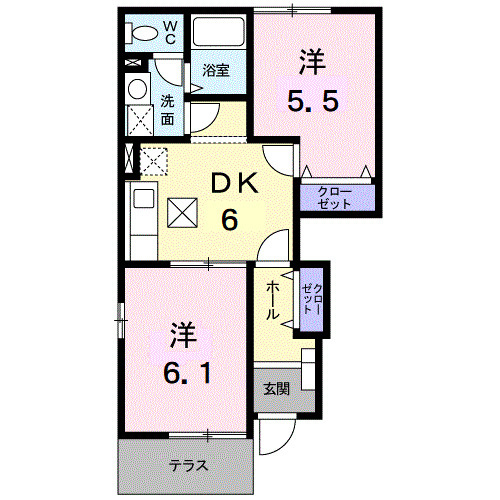 セトルⅡの間取り