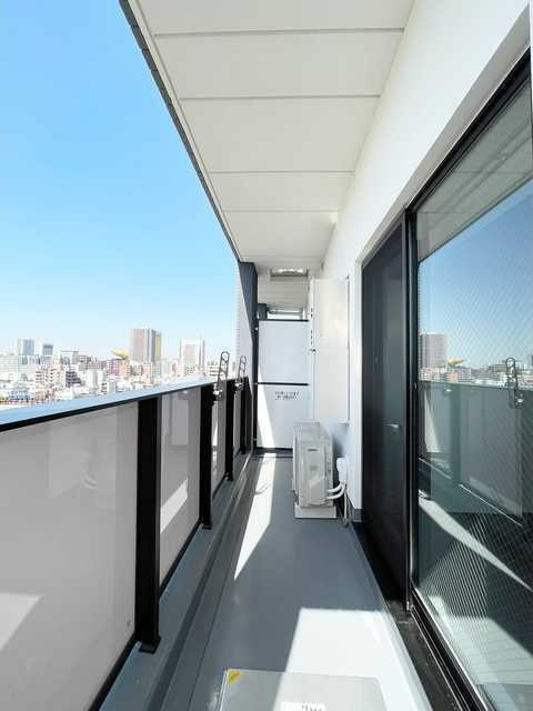 墨田区本所３丁目の賃貸マンションのバルコニー