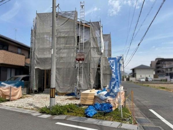 岐阜市茜部菱野３丁目の新築一戸建|外観です
