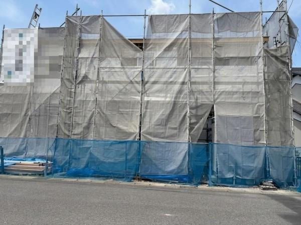 岐阜市茜部菱野３丁目の新築一戸建|外観です