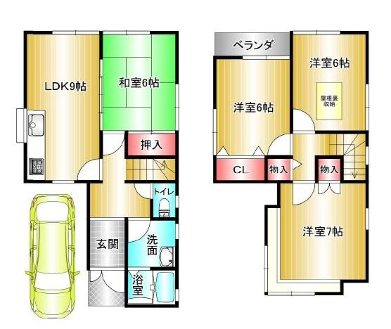 和歌山市狐島　中古戸建