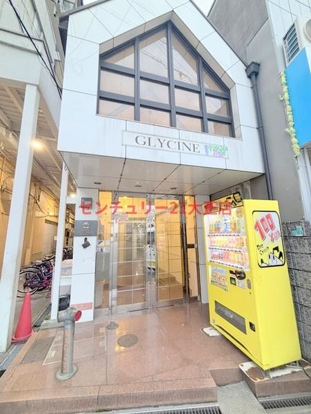 大阪市港区南市岡３丁目の賃貸マンションのエントランス