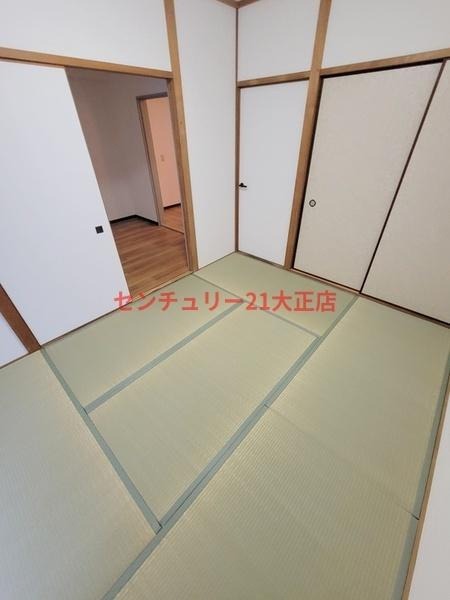大阪市港区夕凪１丁目の賃貸マンションの和室