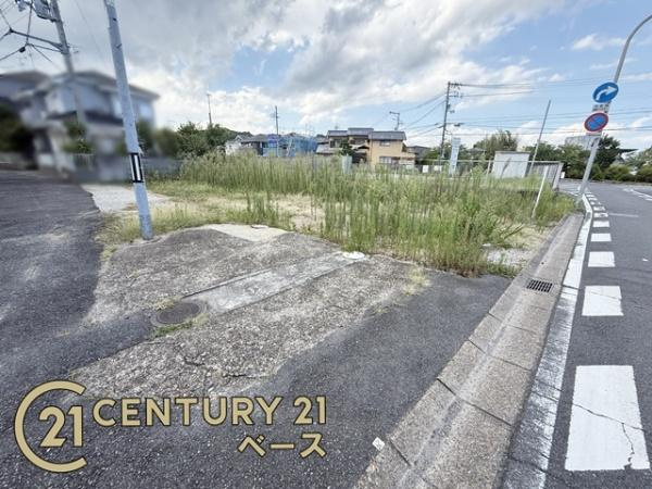 奈良市秋篠三和町１丁目　建築条件なし土地の外観|■現地撮影写真■建築条件ございません！お気軽にお問い合わせください！