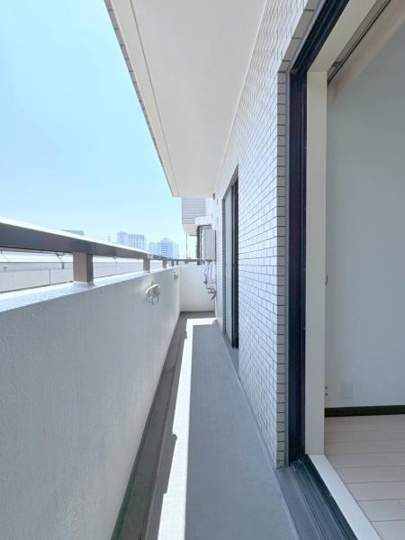 横浜西パークホームズのバルコニー