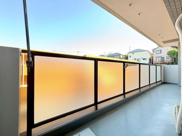 コスモ東戸塚リブレのバルコニー