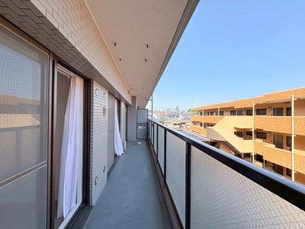 コスモ東戸塚リブレのバルコニー