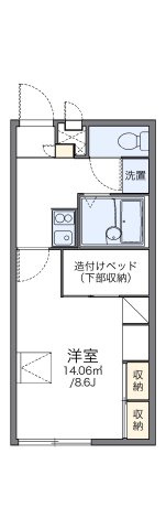 【間取り】 | レオパレスＨＩＤＡＫＡ