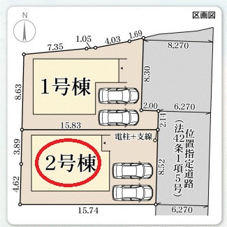 【区画図】 | リーブルガーデン広陵町三吉大垣内２期 | 区画図
