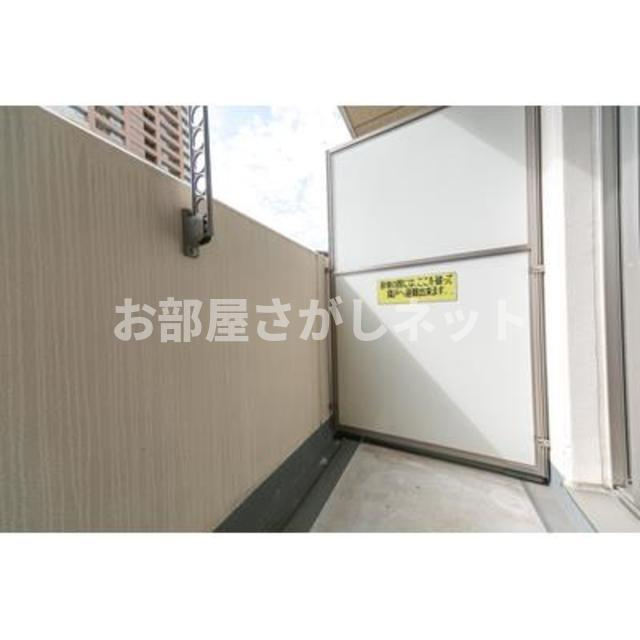 ラ・シャトン西早稲田【おとり物件なし】#学生・社会人にオススメ！初期費用分割払いOK！のバルコニー|※写真は同タイプ住戸です。