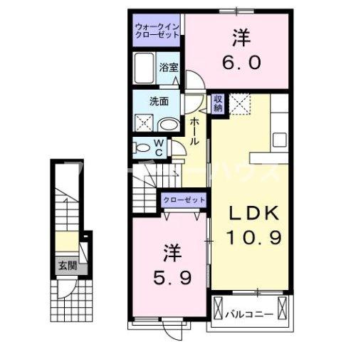 カリーノの間取り