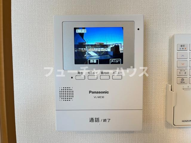スカイハイムのセキュリティ|カメラ付インターホン