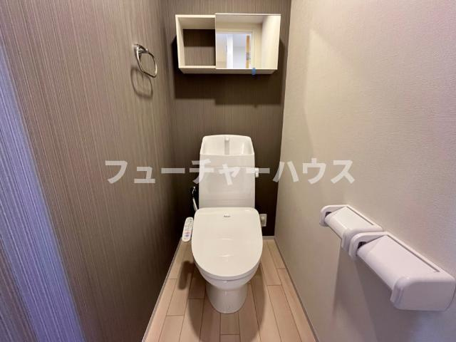 スカイハイムのトイレ|シャワー付トイレ