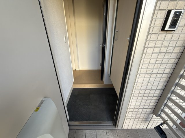 ピーチヒロハタの玄関