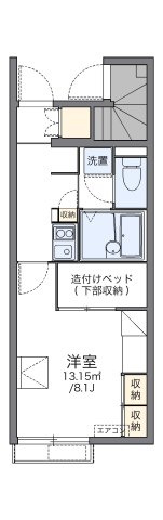【間取り】 | レオパレスカームパレス