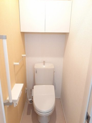 【トイレ】 | ハイネＡ | ゆったりとした空間のトイレです