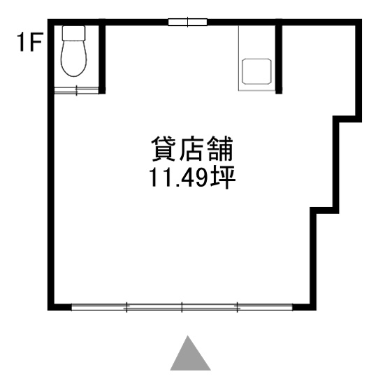 【間取り】 | 貸店舗