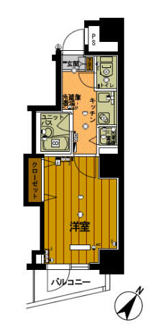 【間取り】 | スカイコート駒沢大学 | 間取図