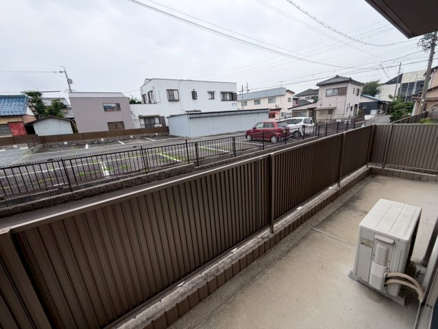 東五城ヒルズのバルコニー