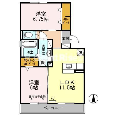 東五城ヒルズの間取り