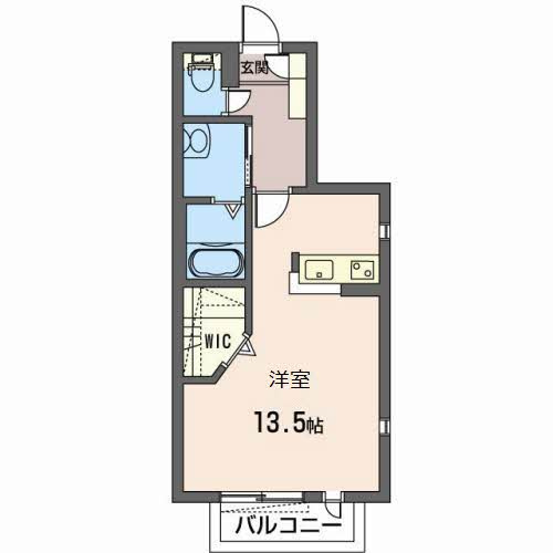PETIT COURTの間取り