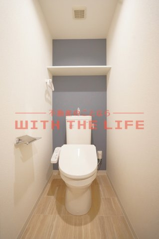LIFEFIELD小郡Ⅱ【10.000円キャッシュバック対象物件】のトイレ|シンプルで使いやすいトイレです