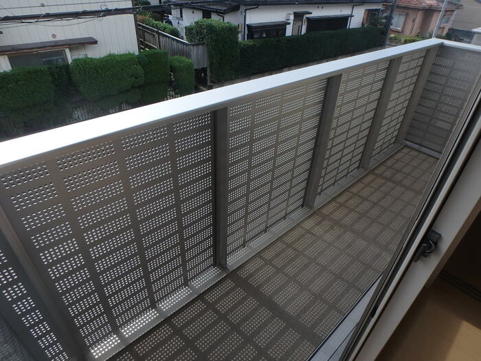 エスペランサ堤のバルコニー