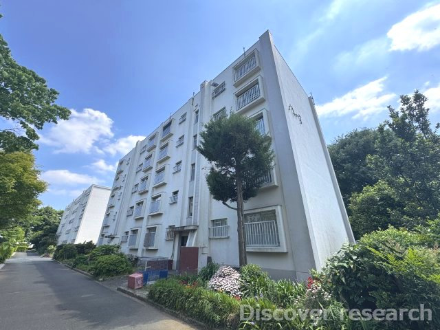  多摩川住宅ハ－７号棟の外観|【外観】