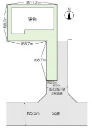 海老名市今里３丁目　中古戸建の区画図
