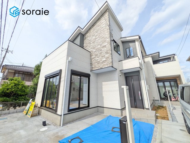 所沢市上安松11期全2棟　新築戸建の外観|2025/5/25撮影