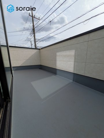 所沢市上安松11期全2棟　新築戸建のバルコニー|2025/5/25撮影