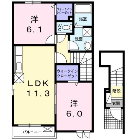 【間取り】 | サンリットハウス　Ａ