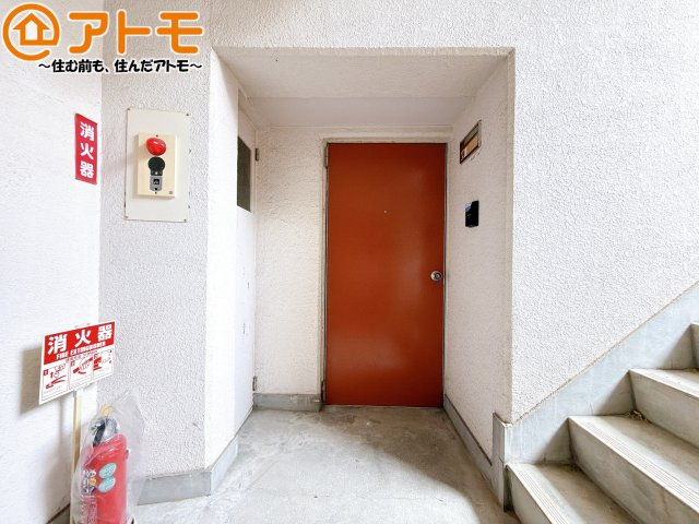 【玄関】 | オレンジマンション | 防犯性が高い玄関ドアです！