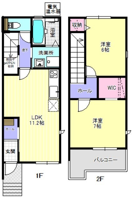 レジデンス太正の間取り