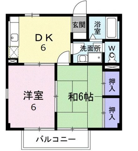 【間取り】 | ニューシティ　クロサワⅠ